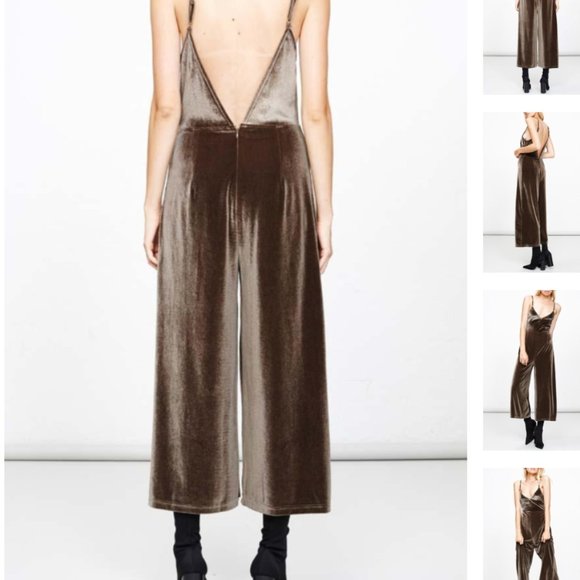 MPC Green Velvet Jumpsuit - Picture 4 of 4